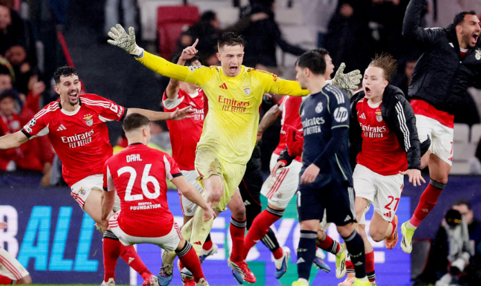 Trubin Menanduk Mimpi Madrid: Benfica Libas 4-2, Arbeloa Didorong ke Jalur Play-off Liga Champions